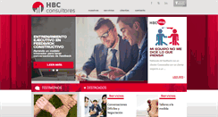 Desktop Screenshot of hbcconsultores.com